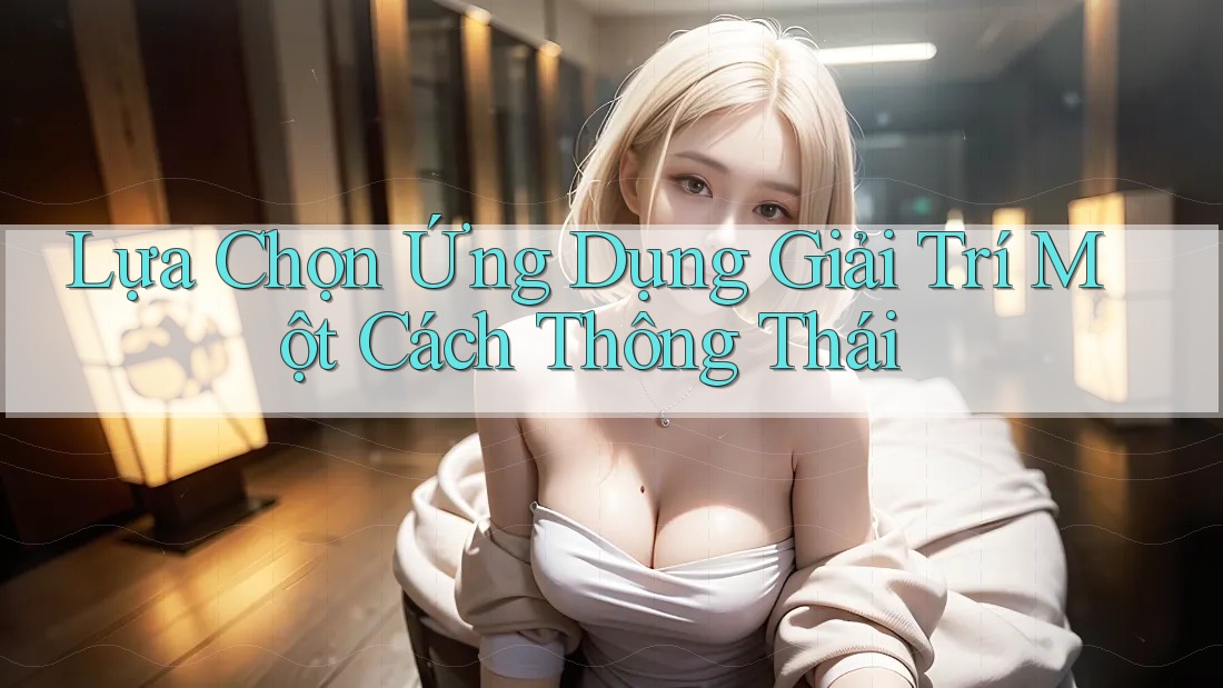 Lựa Chọn Ứng Dụng Giải Trí Một Cách Thông Thái
