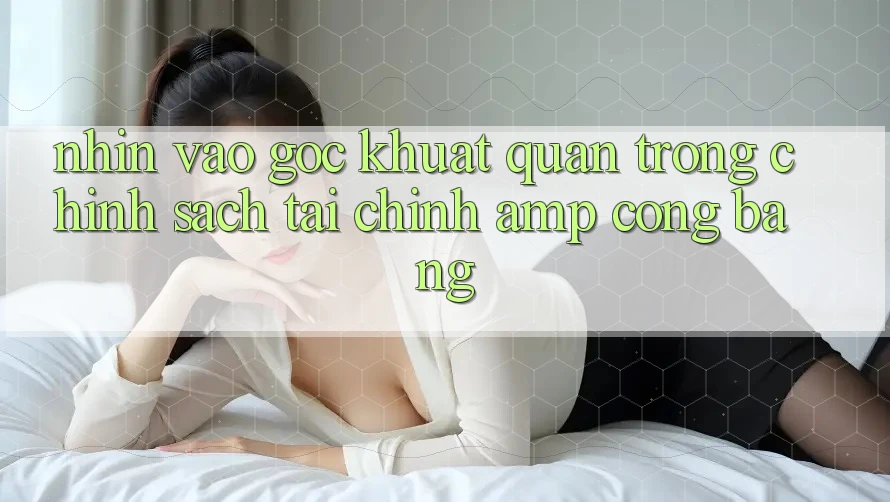 Nhìn Vào “Góc Khuất” Quan Trọng: Chính Sách Tài Chính &amp; Công Bằng