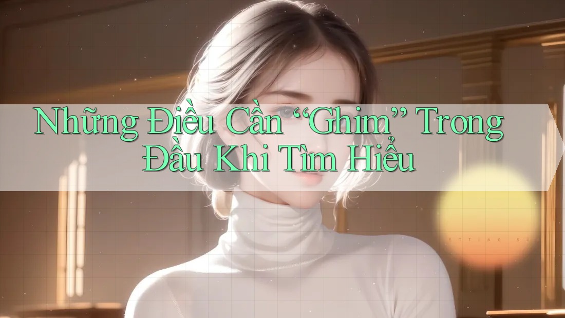 Những Điều Cần “Ghim” Trong Đầu Khi Tìm Hiểu