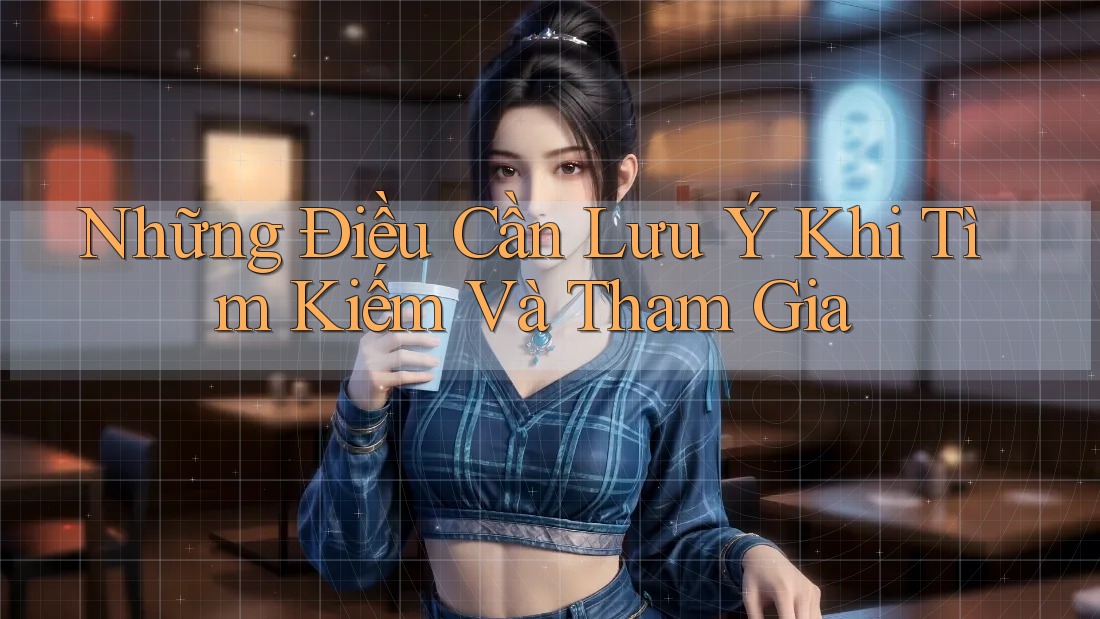 Những điều cần lưu ý khi tìm kiếm và tham gia