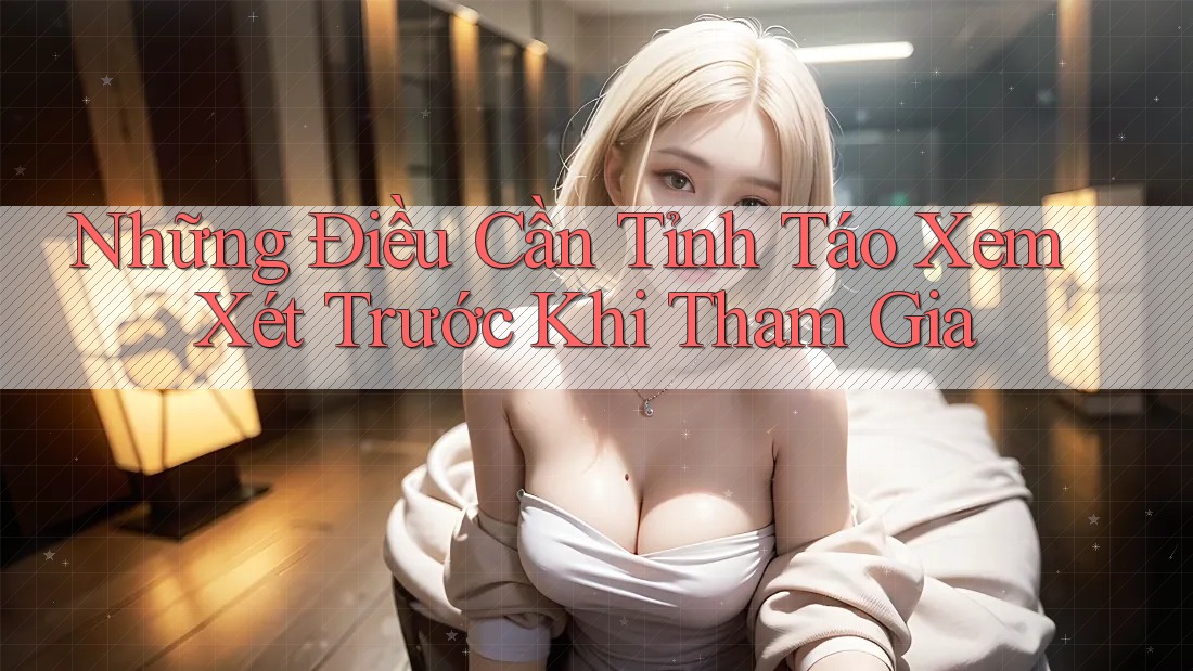 Những Điều Cần Tỉnh Táo Xem Xét Trước Khi Tham Gia