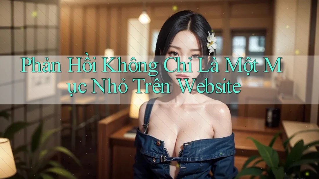 Phản Hồi Không Chỉ Là Một Mục Nhỏ Trên Website