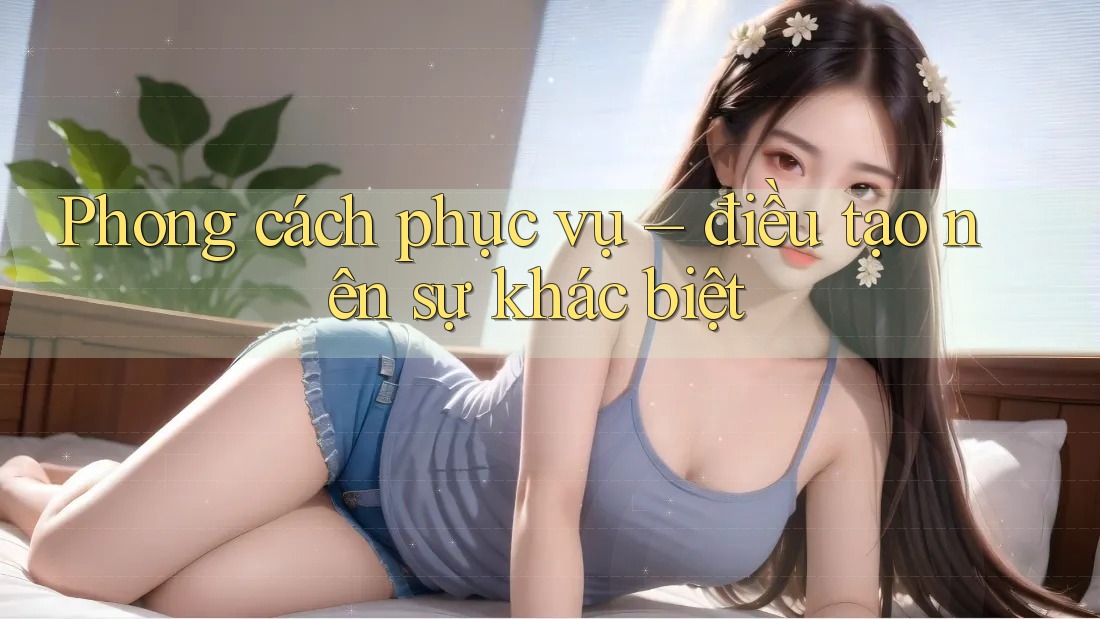 Phong cách phục vụ – điều tạo nên sự khác biệt