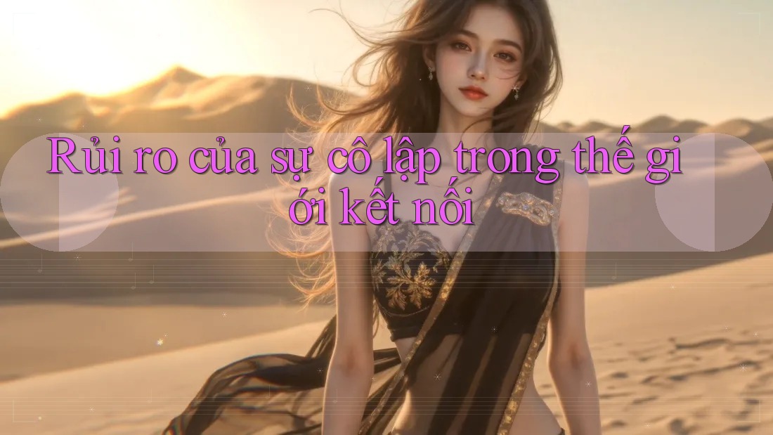 Rủi ro của sự cô lập trong thế giới kết nối