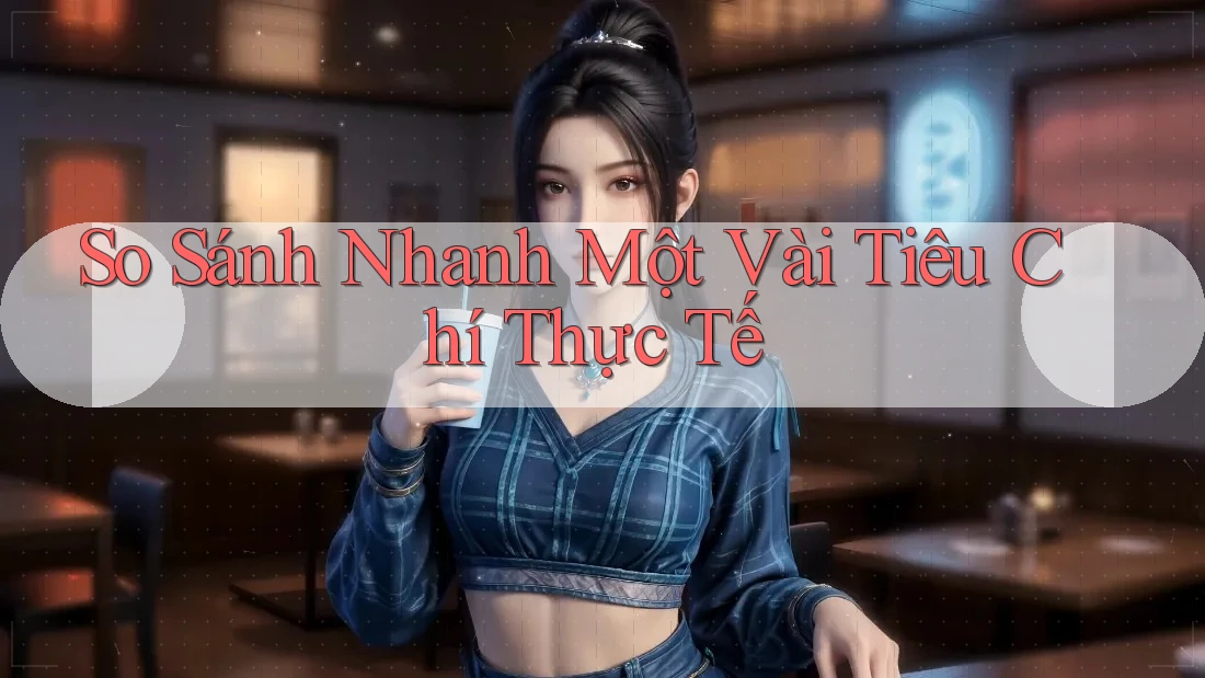 So sánh nhanh một vài tiêu chí thực tế
