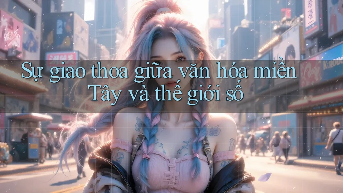 Sự giao thoa giữa văn hóa miền Tây và thế giới số