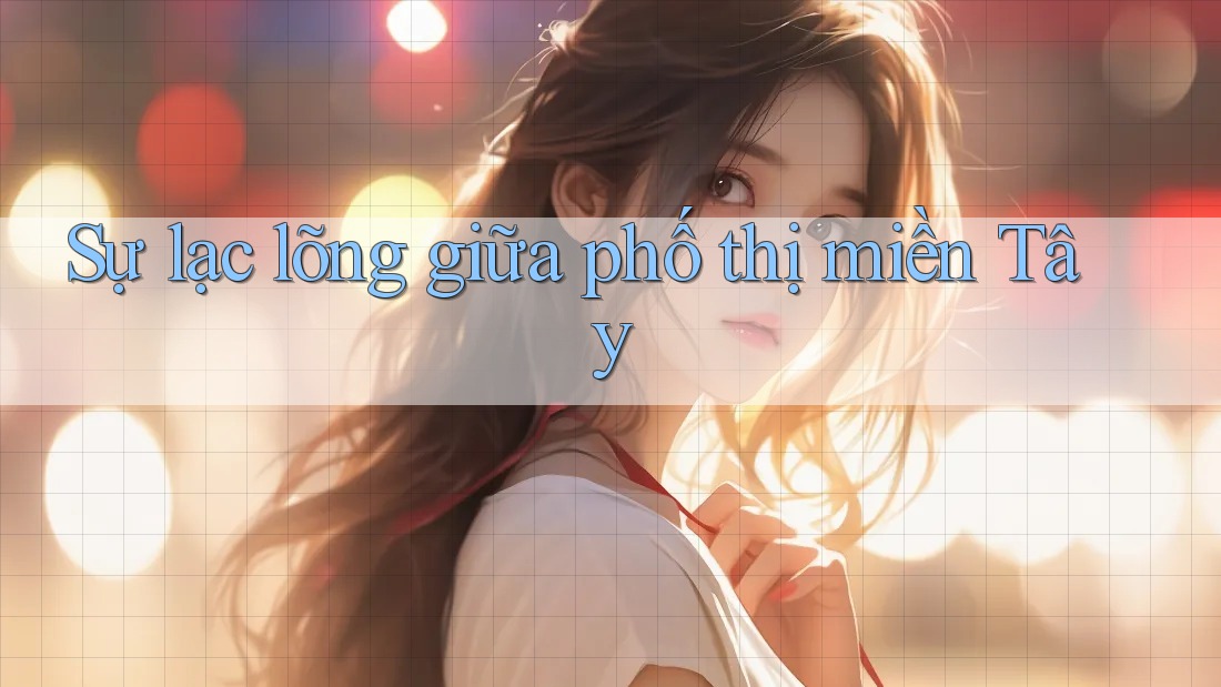 Sự lạc lõng giữa phố thị miền Tây