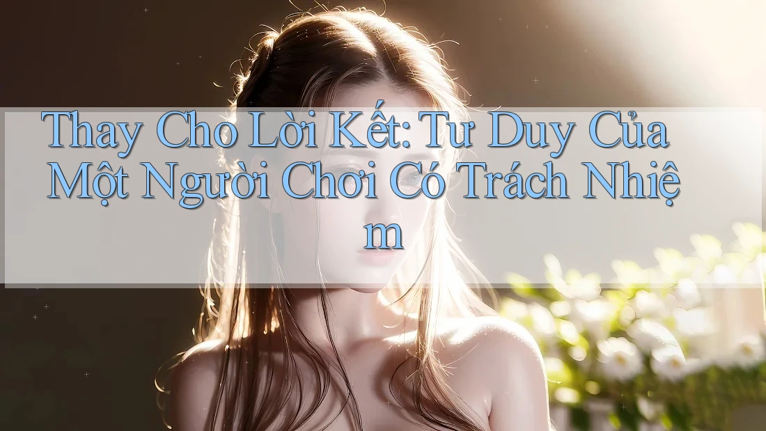 Thay Cho Lời Kết: Tư Duy Của Một Người Chơi Có Trách Nhiệm