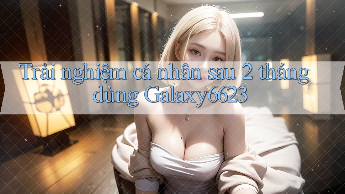 Trải nghiệm cá nhân sau 2 tháng dùng Galaxy6623