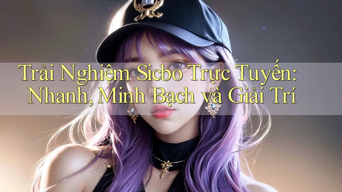 Trải Nghiệm Sicbo Trực Tuyến: Nhanh, Minh Bạch và Giải Trí