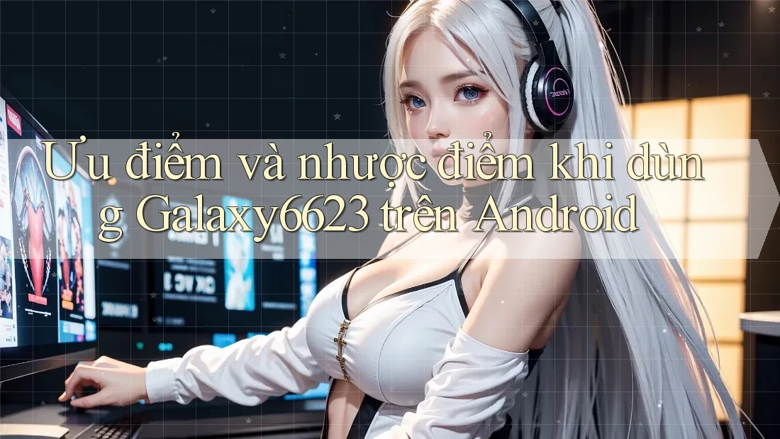 Ưu điểm và nhược điểm khi dùng Galaxy6623 trên Android
