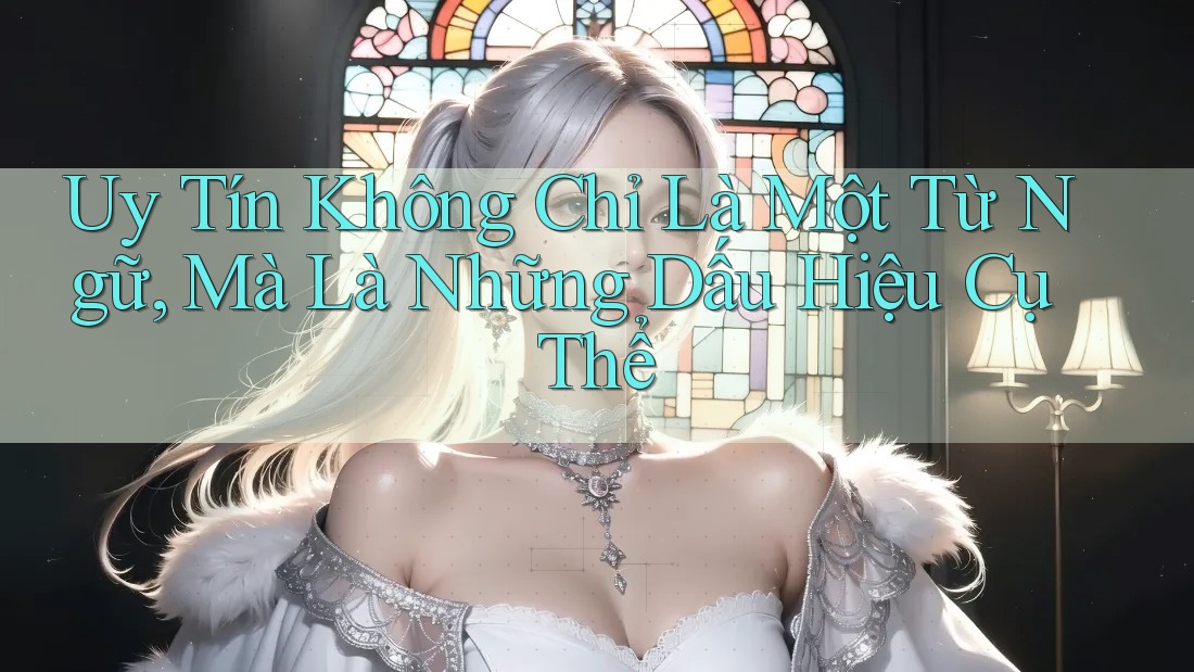 Uy Tín Không Chỉ Là Một Từ Ngữ, Mà Là Những Dấu Hiệu Cụ Thể